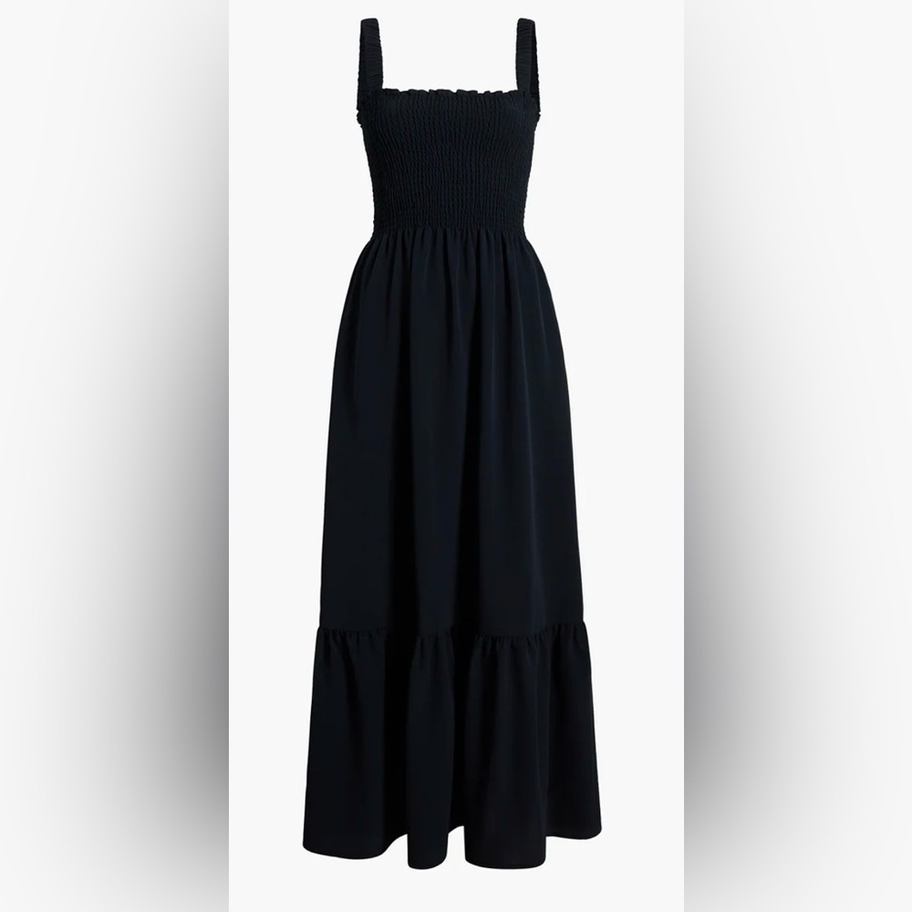 NWT Hill house- The Anjuli Nap Dress black crepe